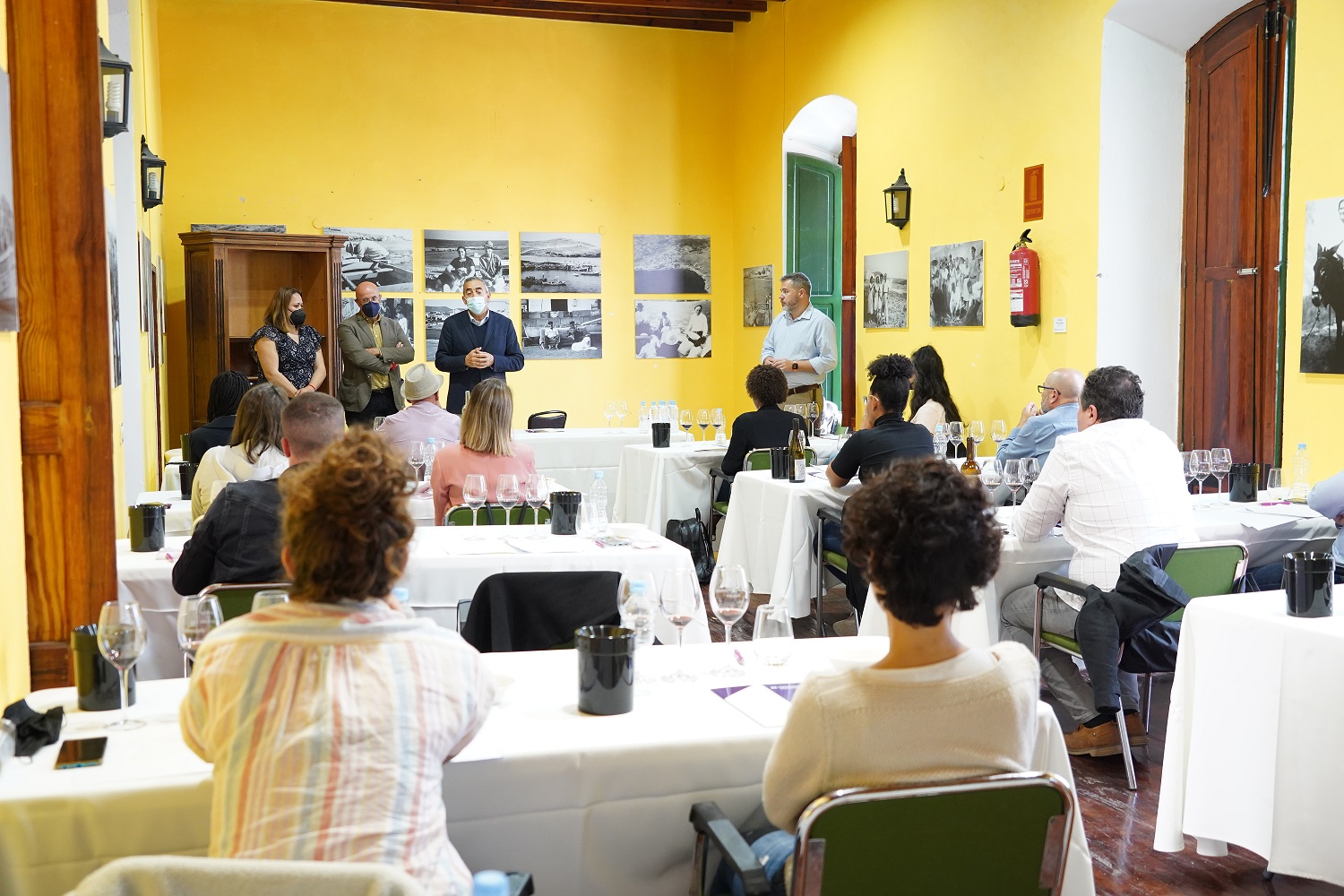 Arico acogió el quinto encuentro de bodeguer@s de la Cátedra de Agroturismo y Enoturismo de Canarias