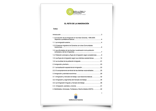 El reto de la inmigración – 2008