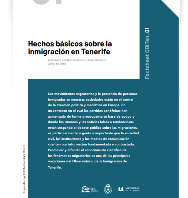 Hechos básicos sobre la inmigración en Tenerife