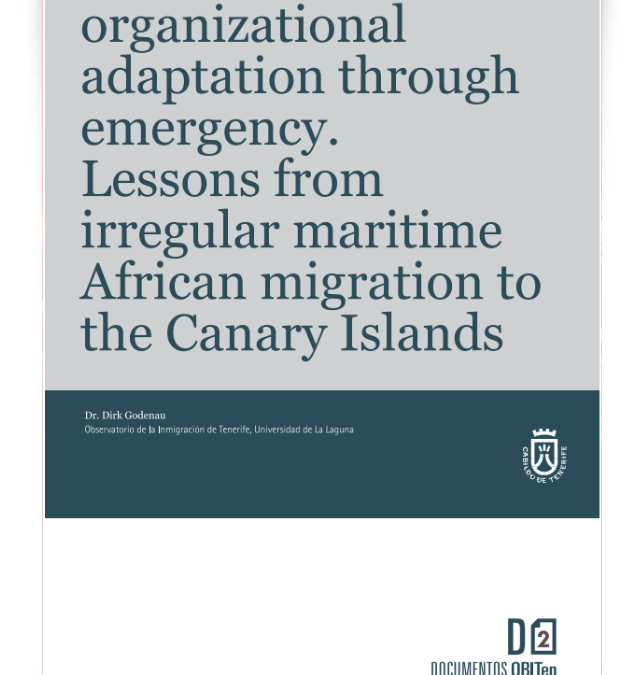 Institutionnal and organizational adaptation through emergency.