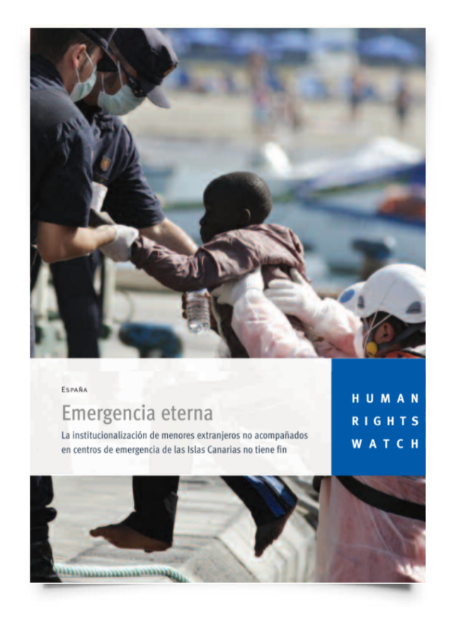 Emergencia eterna: La institucionalización de menores extranjeros no acompañados en centros de emergencia de las Islas Canarias no tiene fin