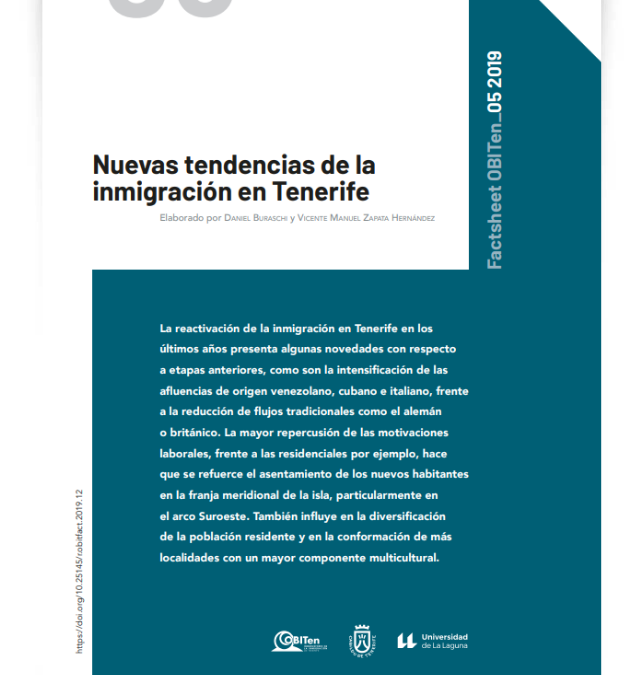Nuevas tendencias de la inmigración en Tenerife