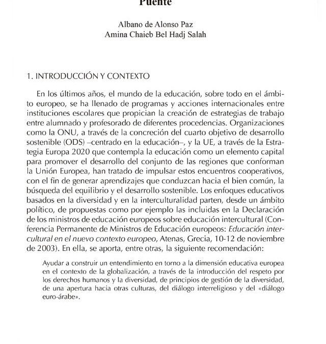 La cooperación intercultural entre Túnez y Canarias para el aprendizaje lingüístico: El Español como Puente