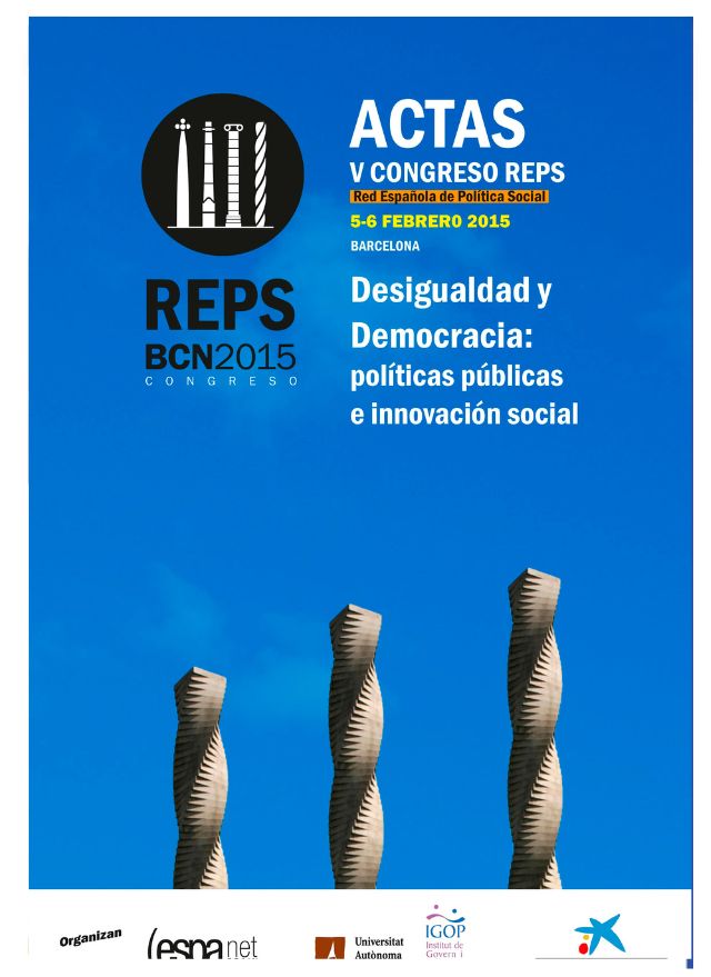 V Congreso. Desigualdad y democracia: Políticas públicas e innovación social – Barcelona