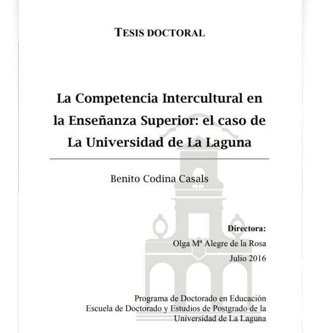 La competencia intercultural en la enseñanza superior el caso de la Universidad de La Laguna
