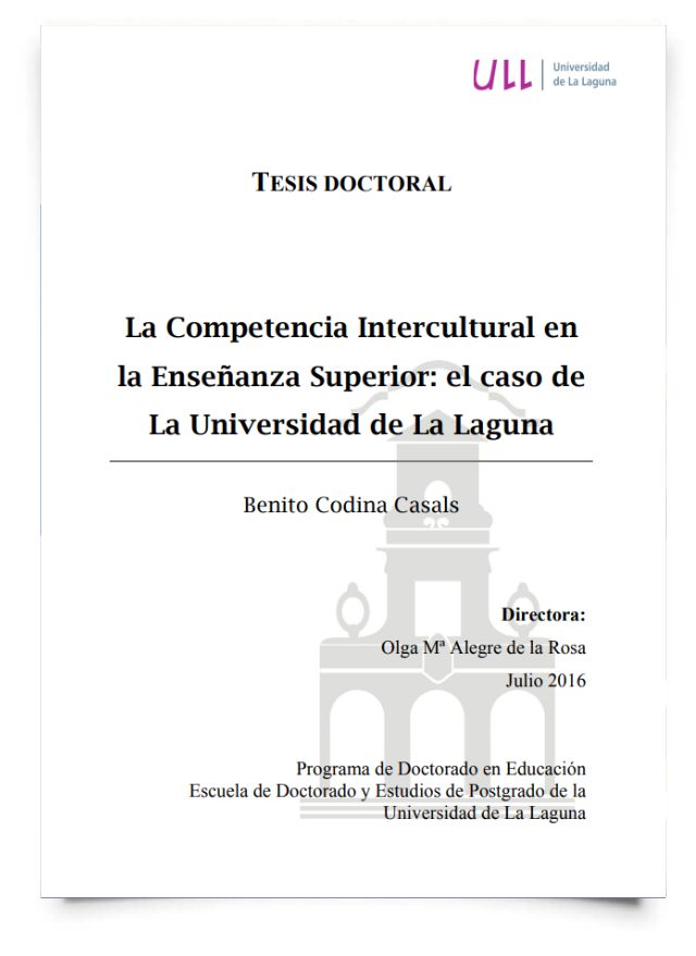 La competencia intercultural en la enseñanza superior el caso de la Universidad de La Laguna