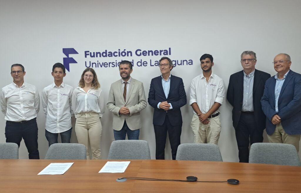 Firma del acuerdo de colaboración entre FSULL Dynamics y Metropolitano de Tenerife