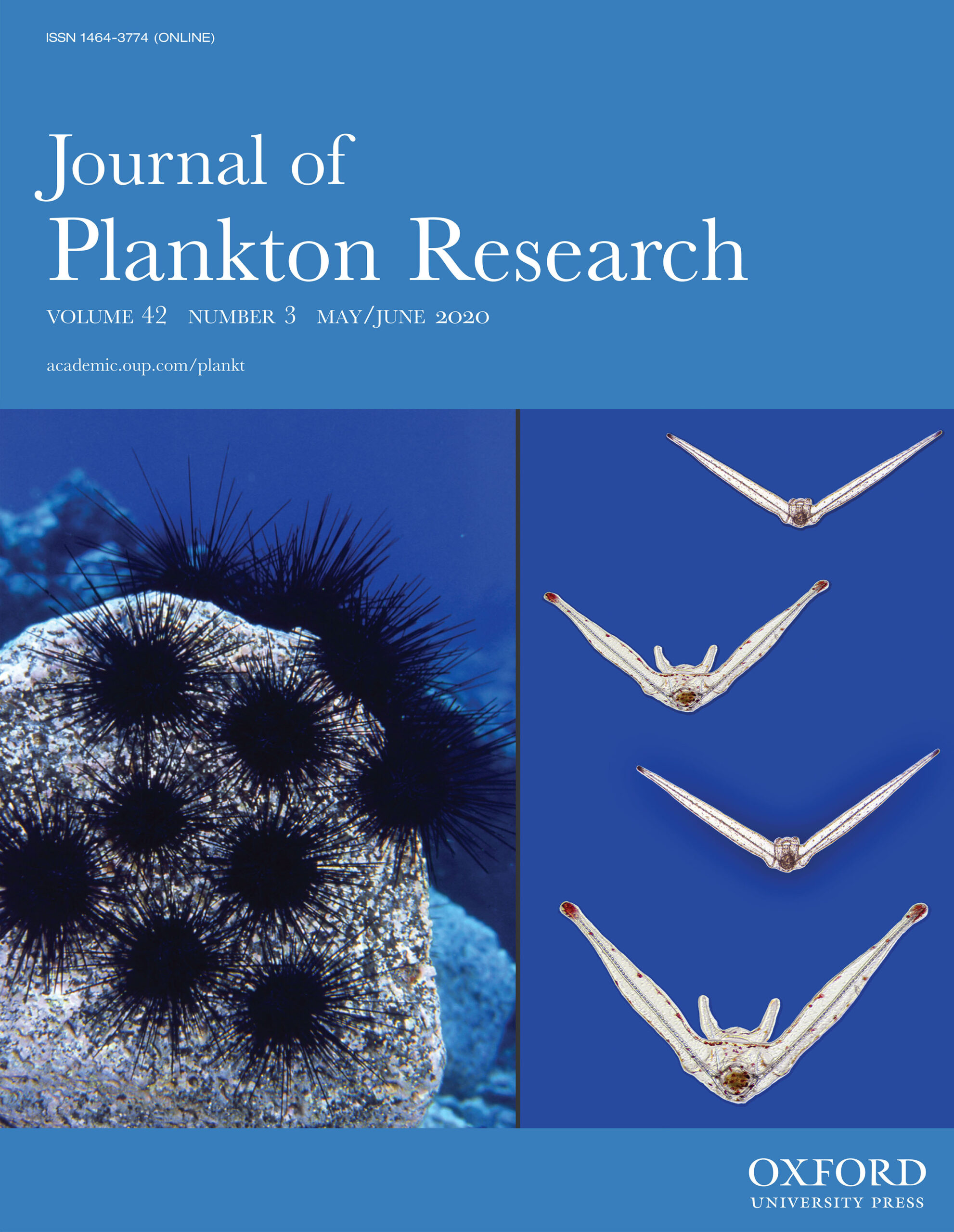Cover of Journal of Plankton Research