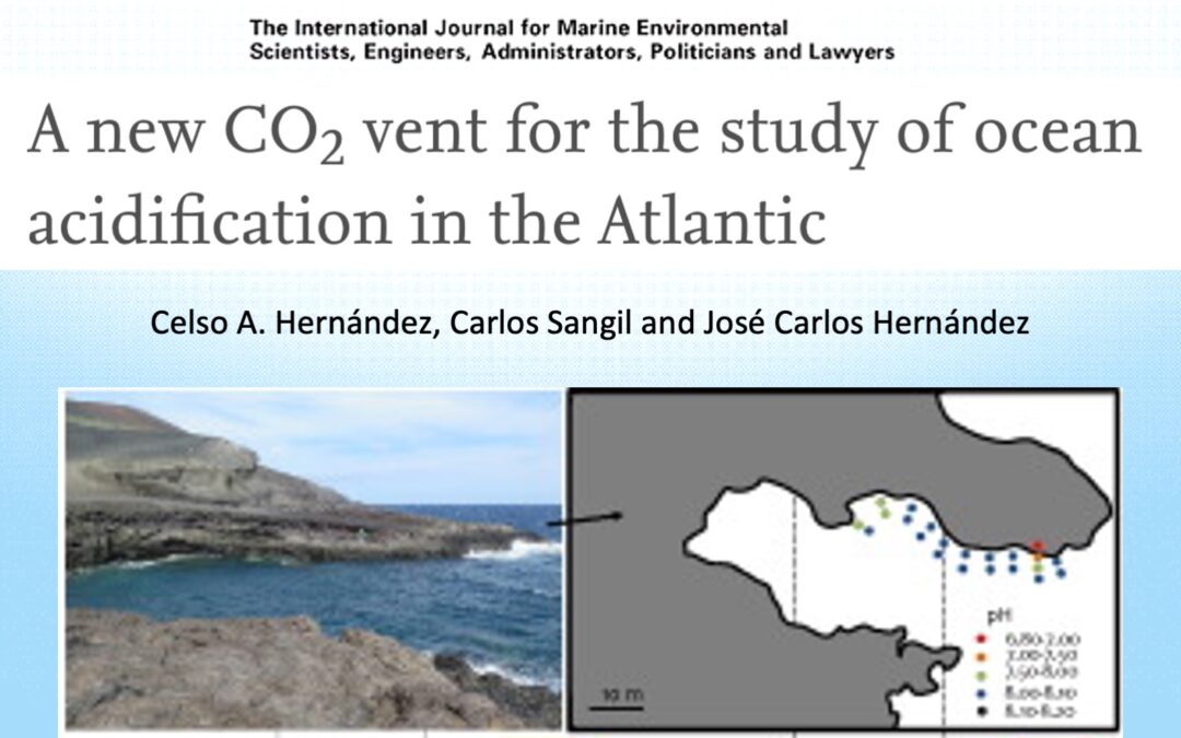 A new CO2 vent for the study of ocean acidification in the Atlantic. Hernández et al., 2016