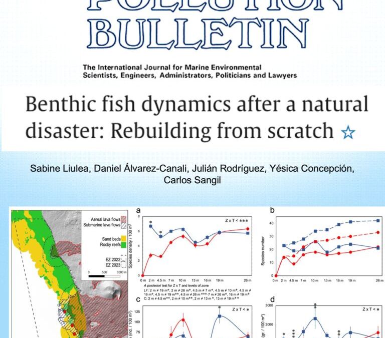 Benthic fish dynamics after a natural disaster: Rebuilding from scratch. Liulea et al., 2026